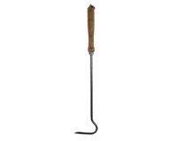 Feuerhaken mit Holzgriff