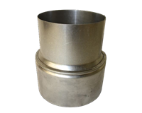 Ofenrohr Reduzierung Ø 130 mm -120 mm