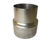 Ofenrohr Reduzierung Ø 130 mm -120 mm