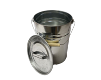 Ascheeimer 14 L, mit Deckel
