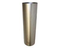Ofenrohr gerade, Ø120 mm x 50 cm, silber