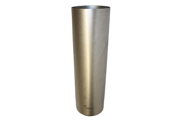 Ofenrohr gerade, Ø120 mm x 50 cm, silber