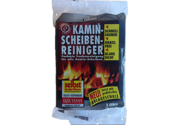  Kaminscheibenreiniger, 2er-Set
