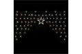  Lichtervorhang 90 LEDs mit Stern, WW