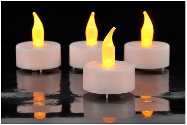  LED-Teelichter 4er Set