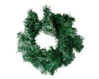 Künstlicher Adventskranz, Ø 35 cm (dunkelgrün)