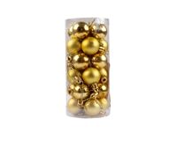 Christbaumkugel-Set, 24-tlg. (gold)