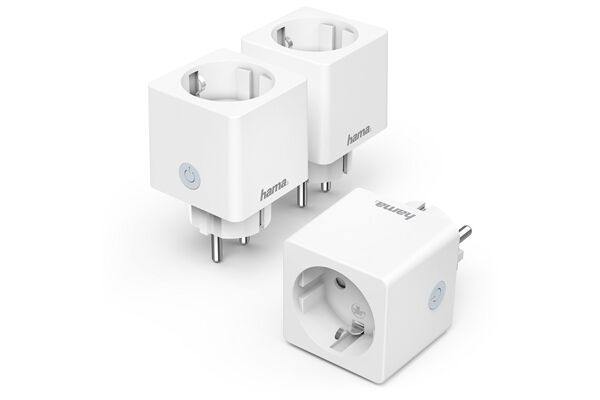  WiFi-Steckdose, klein, 3680W,16A, 3er-Pack