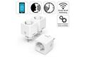  WiFi-Steckdose, klein, 3680W,16A, 3er-Pack