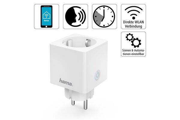  WLAN-Steckdose"Mini", per Sprache/ App steuern