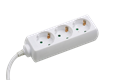  Tischsteckdose, 3-fach, 1,40 m