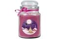  Bonbonglas Duftkerze Lavender Weihnachten, 13 cm