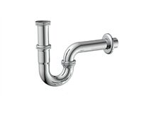 Röhrensiphon, 1¼" (chrom)