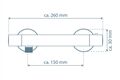  VICO Thermostat Duscharmatur, chrom