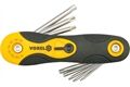 Torx Klapphalter, T09 - T40, 8 St.