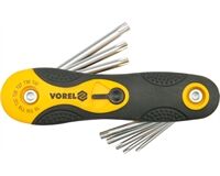 Torx Klapphalter, T09 - T40, 8 St.