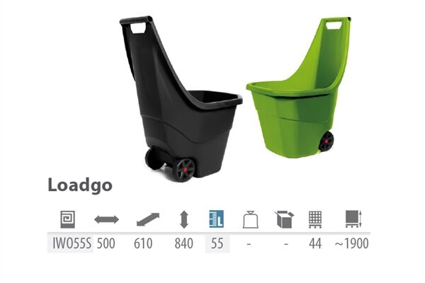 PROSPERPLAST Schubkarre, 55 L