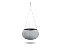 PROSPERPLAST Blumentopf Beton Bowl, Ø 37 cm (grau)