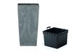 PROSPERPLAST Blumentopf Urbi Square Effect, 22 x 22 cm