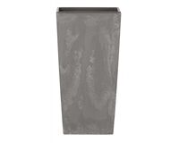 PROSPERPLAST Blumentopf Urbi Square Effect, 40 x 40 cm (marenograu)