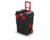 Werkzeugtrolley Heavy (schwarz/rot)