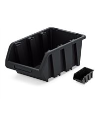 Stapelbox NP8 Sichtlagerkasten (schwarz)