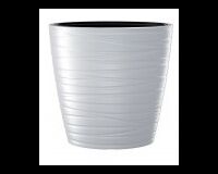 PROSPERPLAST Blumentopf MAZE Ø 58,5 x 38,5 cm (weiß)