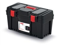 Werkzeugkiste CALIBER, 597 x 285 x 320 mm (schwarz)