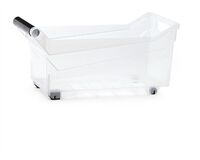 PROSPERPLAST Box Nuk niedrig, 380 x 177 x 180 mm (transparent)