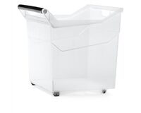 PROSPERPLAST Box Nuk hoch, 380 x 379 x 379 mm (transparent)