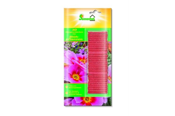 Sonnenhof Düngestäbchen für Blühpflanzen, 30er Blister