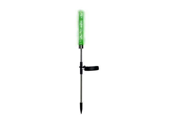  LED Solarstab mit Luftblasen