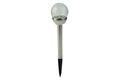  2er Set LED-Solar Wegeleuchte Material: Stahl + Cr