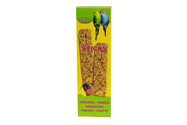  Sittich Sticks, Früchte, 2 St