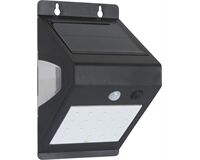 LED-Solarleuchte, schwarz