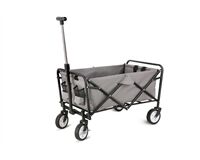 Faltbarer Bollerwagen (grau)