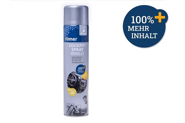 Filmer Cockpitspray Vanille, 600 ml