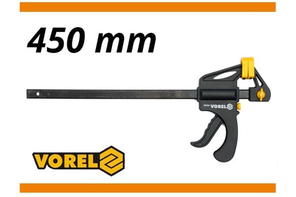  Schnellklemme/ Einhandzwinge, 450 mm