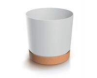 PROSPERPLAST Blumentopf Tubo PM, 292 x 292 x 283 mm (weiß)
