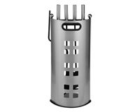 Kaminbesteck aus Metall, 5-tlg.