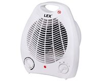 Heizlüfter mit Ventilatorfunktion (weiß)