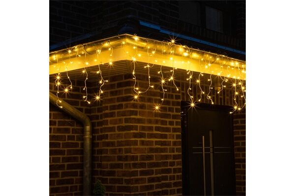  LED-Lichtervorhang Eisregen