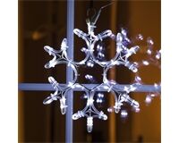 LED-Lichterschlauch, Schneeflocke