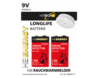Alkaline 9 V Block, 2er-Pack