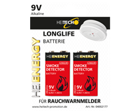 Alkaline 9 V Block, 2er-Pack
