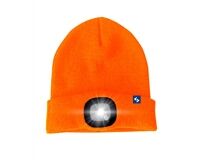 LED Kindermütze Malix, Gr. EH (orange)