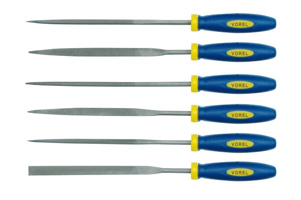  Schlüsselfeilen-Set, 160 mm, 6-tlg.