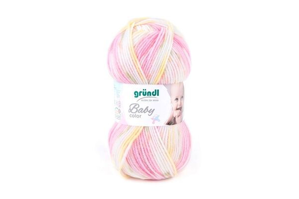  Strickwolle Baby color