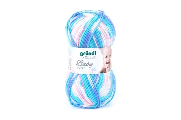  Strickwolle Baby color