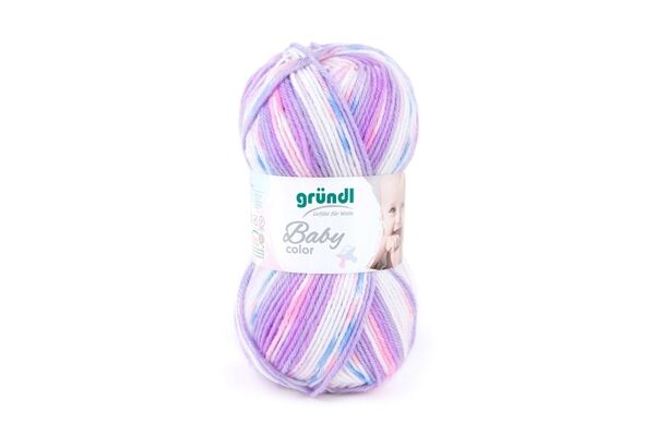  Strickwolle Baby color
